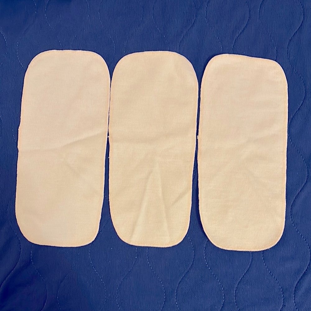 Set of Three Babee Greens Wool Diaper Liner
